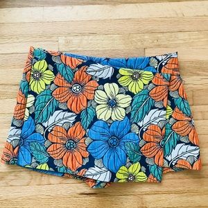 Floral Print Zara Skort